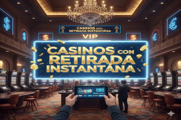 Casinos con retirada instantánea