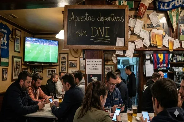 Apuestas deportivas sin DNI
